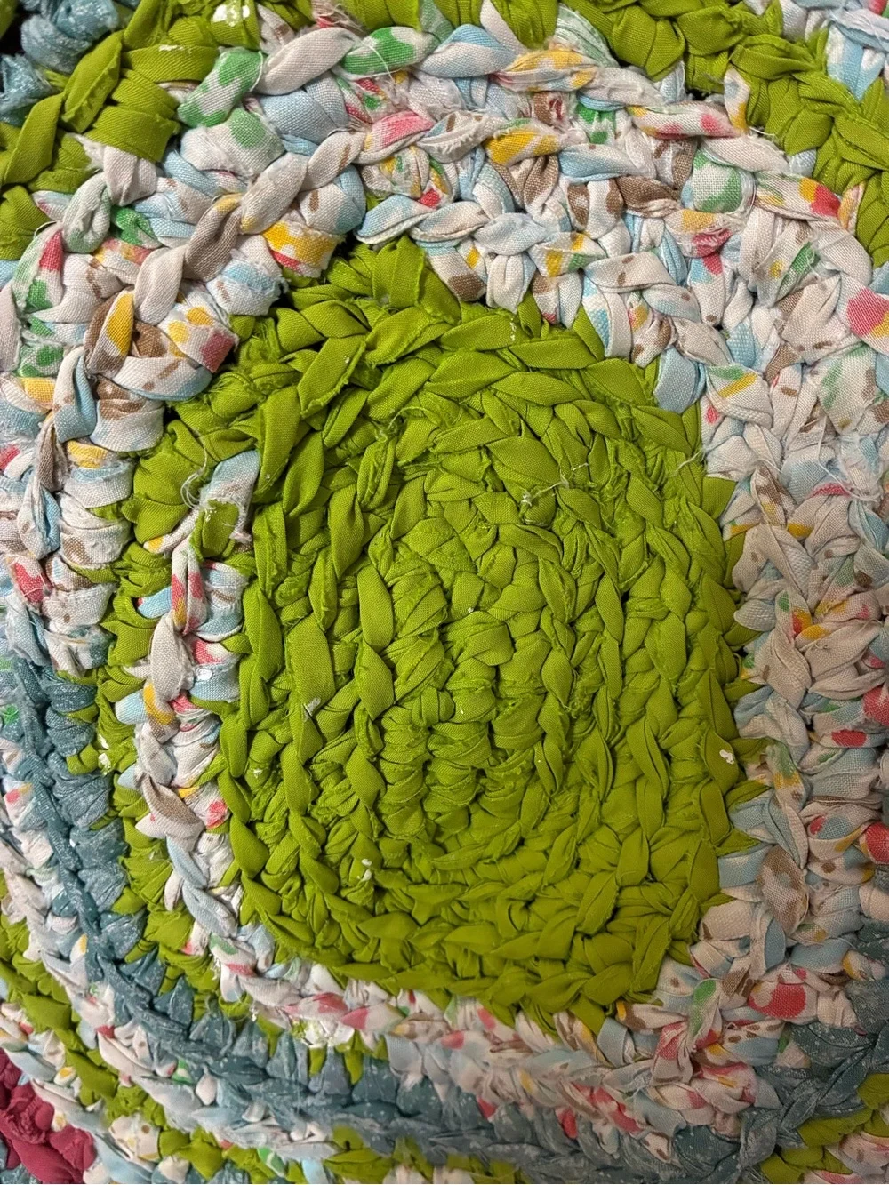 Old Fashioned Rag Rug